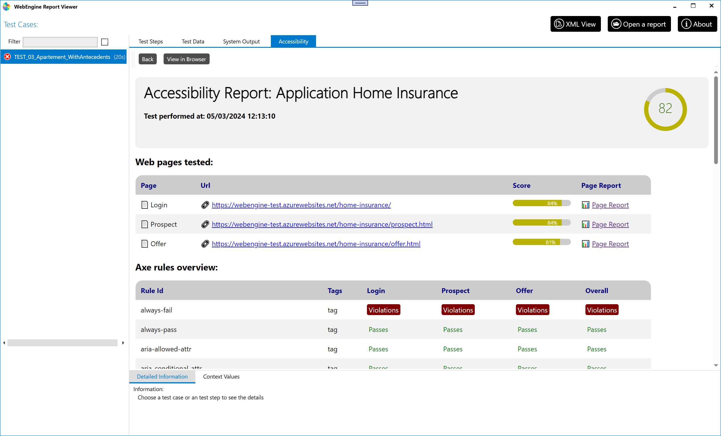 Accessibility Report