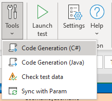 Excel Code Generation